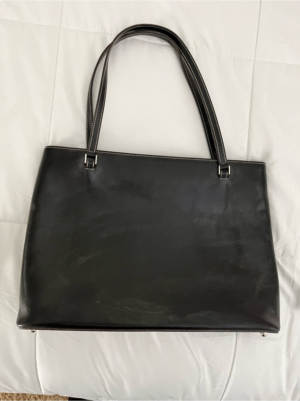 Kate Spade Classic Black Leather Bag - Sleek Everyday Carry